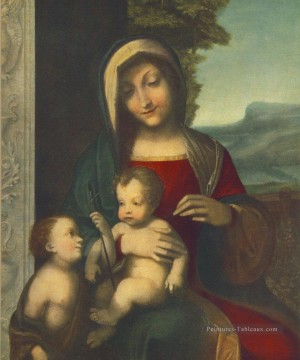  Anton Tableaux - Madonna Renaissance maniérisme Antonio da Correggio